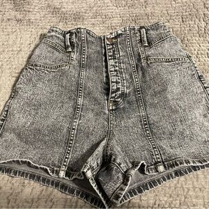 Denim High-Waisted Women's Shorts